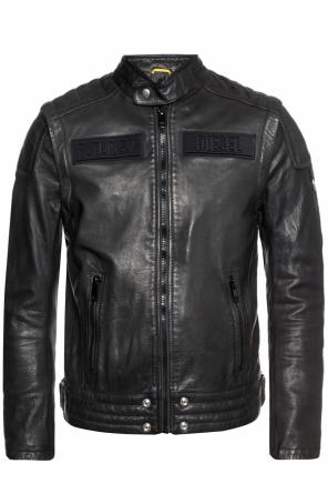 Branded leather jacket, zdjęcie 1 Branded leather jacket od Diesel